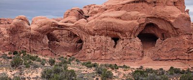 Panorama of Several Arches