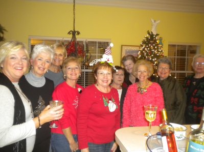 Last 2011 Bunco Babes Christmas Gathering