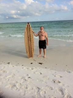 Bill Stuck's New Surfboard